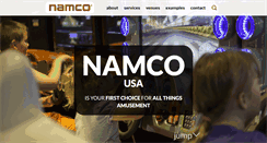 Desktop Screenshot of namco.com