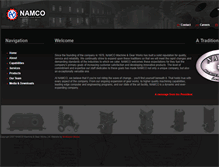 Tablet Screenshot of namco.ca