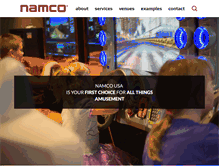 Tablet Screenshot of acecombat5.namco.com